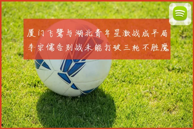 厦门飞鹭与湖北青年星激战成平局李宗儒告别战未能打破三轮不胜魔咒